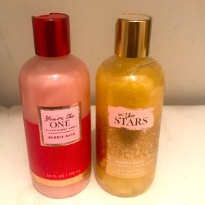 You’re the One,In the Stars Bubble Bath 2 for 24$